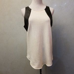 Townsen 100% Lamb leather detail top women's size Medium (H7)